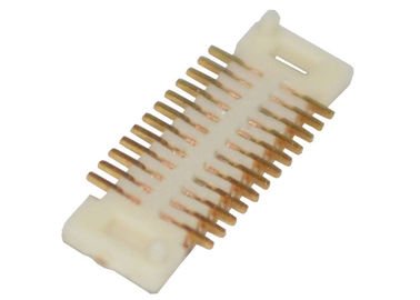 0.5A 0.5mm συνδετήρας 24 πισσών PA6T BTB συνδετήρας επιγραφών ΣΥΝΕΧΟΎΣ 500V PCB καρφιτσών