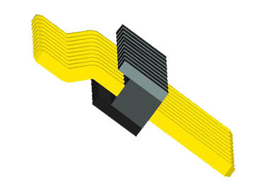 10 συνδετήρας 1.27mm επιγραφών καρφιτσών