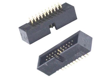 η επιφάνεια 1.27mm τοποθετεί το καλώδιο στη χρυσή λάμψη 180 βαθμός δύο συνδετήρων πινάκων σειρές