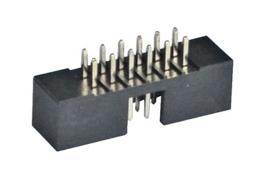 Ευθύς συνδετήρας 180 βαθμός 2.0mm επιγραφών κιβωτίων PCB IDC υποδοχή καρφιτσών πισσών 2x12