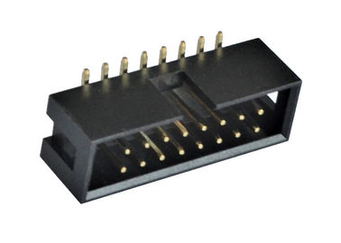 Αρσενικός συνδετήρας 2.54mm τύπος PBT πισσών SMT/υλικό επιγραφών παραθύρων μονωτών PA6T