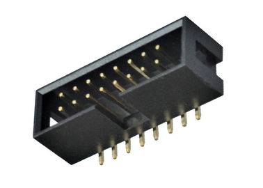 Αρσενικός συνδετήρας 2.54mm τύπος PBT πισσών SMT/υλικό επιγραφών παραθύρων μονωτών PA6T