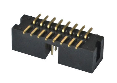 Αρσενικός συνδετήρας 2.54mm τύπος PBT πισσών SMT/υλικό επιγραφών παραθύρων μονωτών PA6T