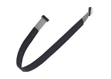 Συνήθεια 2.0mm IDC επίπεδη καλωδίων συνελεύσεων λήξη ύλης συγκολλήσεως γάντζων ορθογώνια