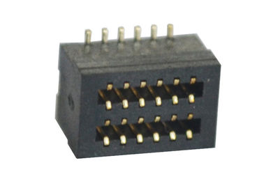 Πίνακας PA9T LCP H4.0 χιλ. για να επιβιβαστεί στους συνδετήρες 0.8Mm θηλυκός τύπος επιγραφών 2*6P SMT πισσών