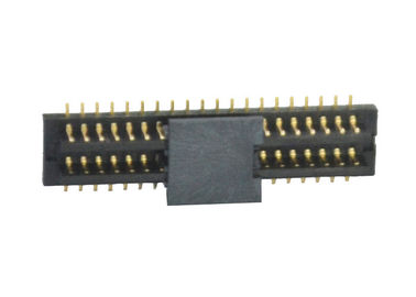 Συνδετήρας 40 PCB σωστής γωνίας συνδετήρων SMT υψηλής ταχύτητας BTB αρσενική επιγραφή καρφιτσών