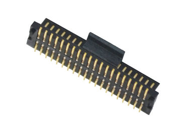 Συνδετήρας 40 PCB σωστής γωνίας συνδετήρων SMT υψηλής ταχύτητας BTB αρσενική επιγραφή καρφιτσών