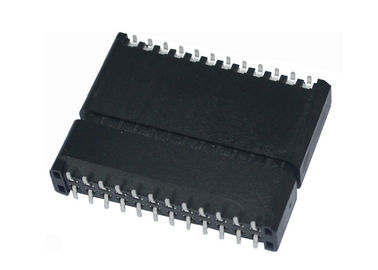 2.54mm επιφάνεια 24 αρσενική BTB PCB συνδετήρων καρφιτσών τοποθετούν το διπλό υπόλοιπο κόσμο επιγραφών καρφιτσών