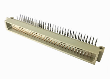 Ορείχαλκος DIN 41612 συνδετήρας σωστής γωνίας PCB συνδετήρων επιγραφή πισσών 2,54 χιλ.