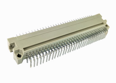 Ορείχαλκος DIN 41612 συνδετήρας σωστής γωνίας PCB συνδετήρων επιγραφή πισσών 2,54 χιλ.