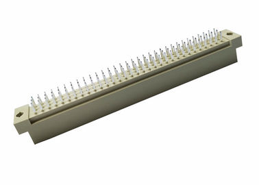 Η ΕΜΒΎΘΙΣΗ 3X32 συνδετήρων PCB ορείχαλκου 96p καρφώνει τον τριπλό υπόλοιπο κόσμο DIN 41612 αρσενικός ευθύς
