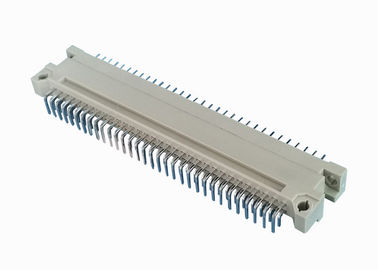 PBT θηλυκό DIN 41612 συνδετήρας 2.54mm πίσσα ευθύς διπλός υπόλοιπος κόσμος 180 βαθμού