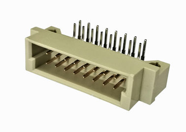 2x8 αρσενική σωστή γωνία DIN 41612 επιγραφών καρφιτσών 2.54 χιλ. διπλός υπόλοιπος κόσμος 90 βαθμός