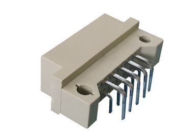 Θηλυκή ευθεία επιγραφή DIN 41612 καρφιτσών 2x5 διπλός υπόλοιπος κόσμος 180 Degre για τον πίνακα PCB
