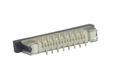 Ο τύπος 16 συνδετήρας 0.5mm SMT καρφιτσών FFC FPC επιφάνεια πισσών τοποθετεί την επιγραφή καρφιτσών