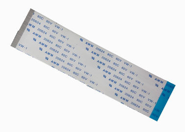 Το προστατευμένο καλώδιο Ffc που διαιρεί την καρφίτσα 50 αντιστέκεται την τάση 500V για ηλεκτρονικό