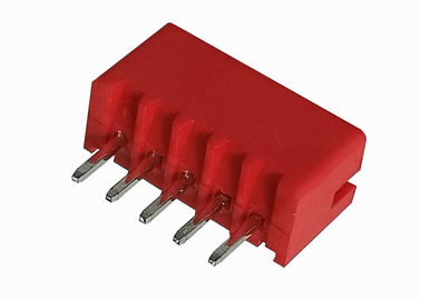Πίεση που ενώνει στενά τη θηλυκή επιγραφή 2.0mm σωστής γωνίας καρφίτσα 5 για το κόκκινο πινάκων PCB