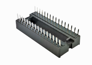 1.778mm πισσών ολοκληρωμένου κυκλώματος υποδοχών τρέχουσα εκτίμηση συνδετήρων 3A επιγραφών καρφιτσών τρυπών ΕΜΒΎΘΙΣΗΣ τετραγωνική