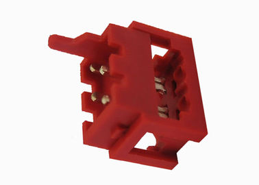 Η υψηλή αξιοπιστία αυλάκωσε το συνδετήρα 1.27mm IDC αρσενικός μονωτής επιγραφών UL 94V 0 καρφιτσών