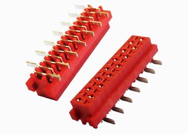 Θηλυκό καλώδιο επιγραφών IDC Connector1.27mm για να επιβιβαστεί στον τύπο καλωδίων Τύπου 6 καρφιτσών