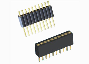 Θηλυκή επιγραφή 1.27mm υπόλοιπου κόσμου PCB ενιαία τρέχουσα εκτίμηση πισσών κατ' ευθείαν 2 AMP