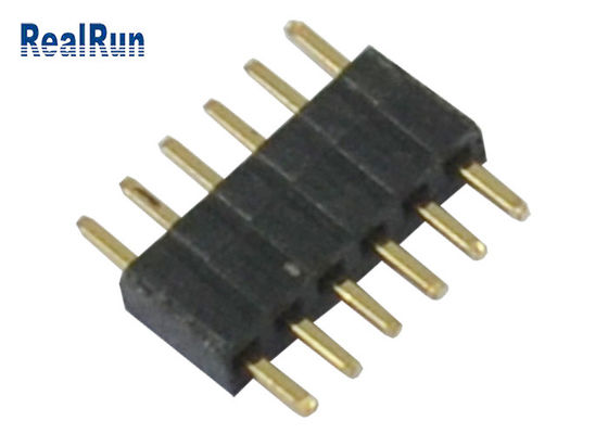 6 θέση 1.0mm συνδετήρας επιγραφών καρφιτσών καρφιτσών 0.75A πισσών 1*6