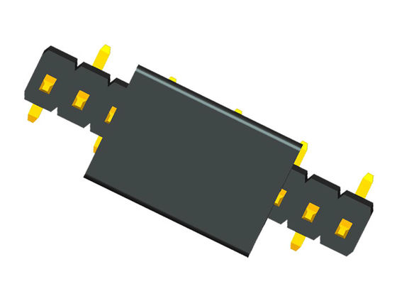 Συνέλευση 1.0mm SMT ενιαίος συνδετήρας επιγραφών υπόλοιπου κόσμου 1x10P