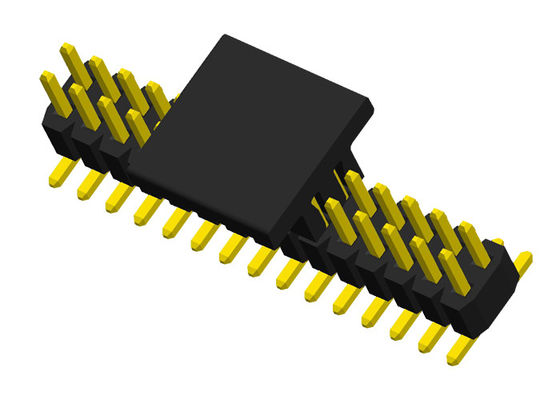 40 καρφίτσα 1.0mm αρσενική επιγραφή υπόλοιπου κόσμου πισσών PA6T 0.75A διπλή