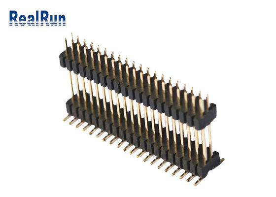 Διπλός συνδετήρας 1.0*1.5mm επιγραφών καρφιτσών μονωτών στρώματος 40P PA6T