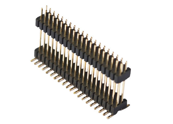 Διπλός συνδετήρας 1.0*1.5mm επιγραφών καρφιτσών μονωτών στρώματος 40P PA6T