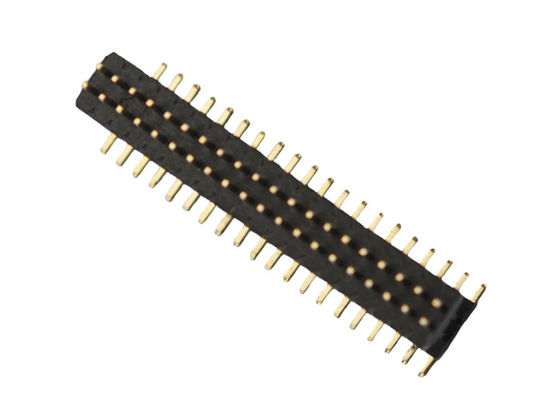 Διπλός συνδετήρας 1.0*1.5mm επιγραφών καρφιτσών μονωτών στρώματος 40P PA6T