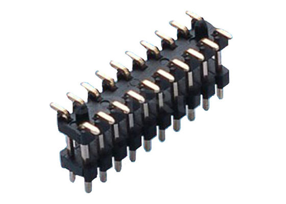 Διπλός συνδετήρας 1.0*1.5mm επιγραφών καρφιτσών μονωτών στρώματος 40P PA6T
