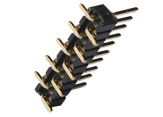 10pin ενιαίος συνδετήρας επιγραφών υπόλοιπου κόσμου 500VAC PA6T SMD αρσενικός