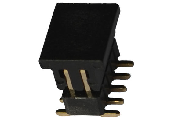 Ο συνδετήρας 1.27mm PCB επιφάνεια πισσών 1A PA6T τοποθετεί την επιγραφή καρφιτσών