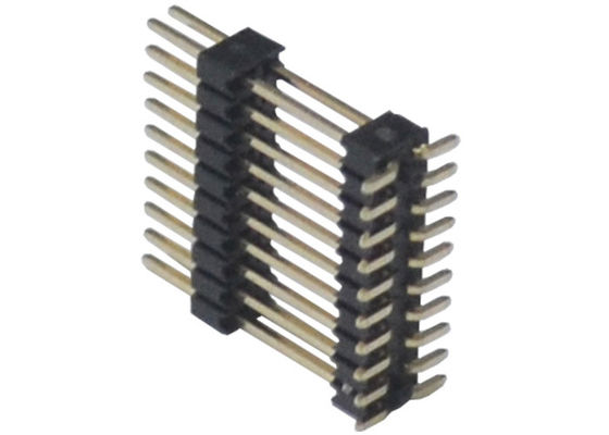 Επιγραφή καρφιτσών χρυσής επένδυσης UL 94V-0 2.0mm 8P SMT SMD