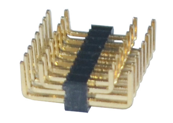 Διπλή επιγραφή 1.27mm καρφιτσών υπόλοιπου κόσμου τύπων PA6T 80P του U πίσσα
