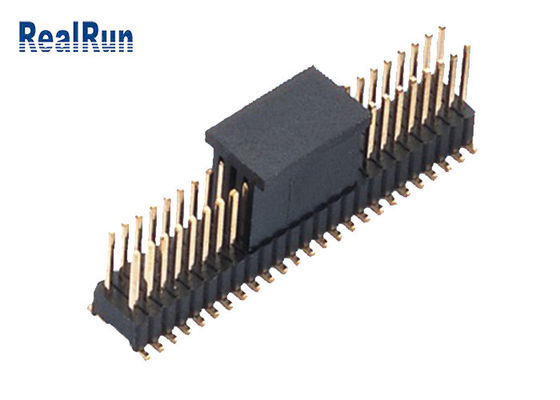 Συνδετήρας επιγραφών καρφιτσών PCB 1.27×2.54mm SMT SMD PA9T