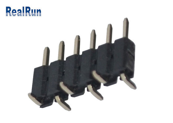SMT 2.0mm ενιαία επένδυση κασσίτερου επιγραφών 6pin καρφιτσών υπόλοιπου κόσμου πισσών PA6T