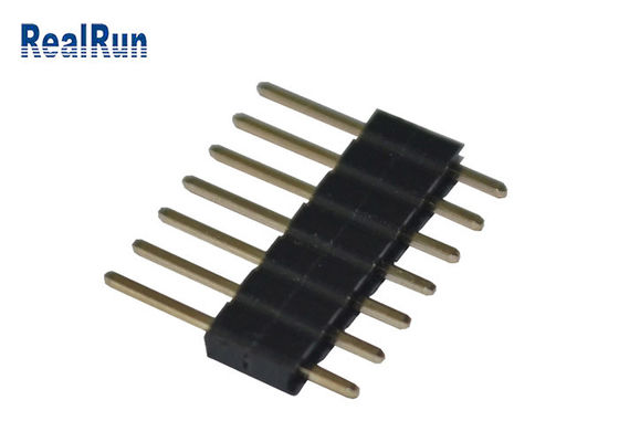 Καλυμμένη χρυσός 7pin επιγραφή 2.0mm καρφιτσών υπόλοιπου κόσμου εμβύθισης ενιαία πίσσα