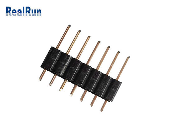 Καλυμμένη χρυσός 7pin επιγραφή 2.0mm καρφιτσών υπόλοιπου κόσμου εμβύθισης ενιαία πίσσα