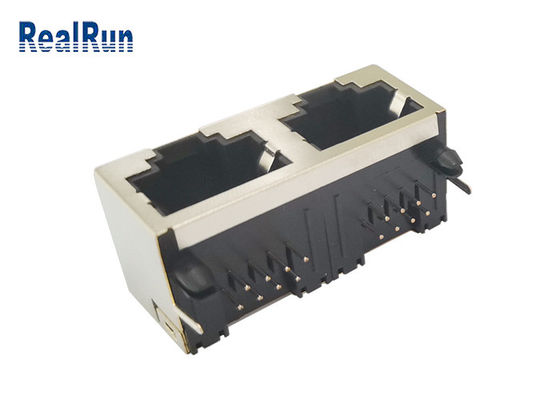 RJ45 τα σωστά PCB 8P8C τοποθετούν το μορφωματικό Jack προστατευμένος ο μέταλλο μορφωματικός Jack