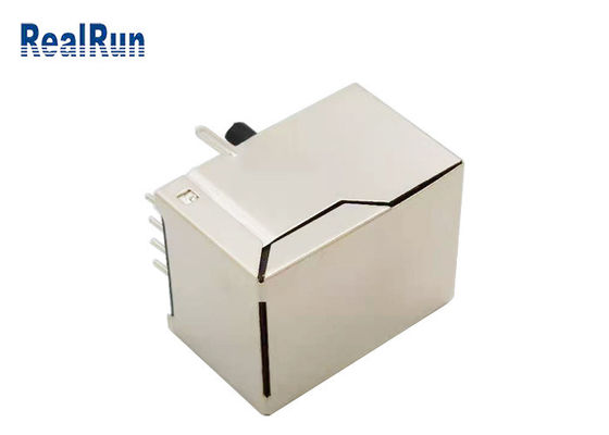 Υποδοχή 125V δικτύων PBT UL94V-0 10p8c RJ45 χωρίς υποδοχή των οδηγήσεων