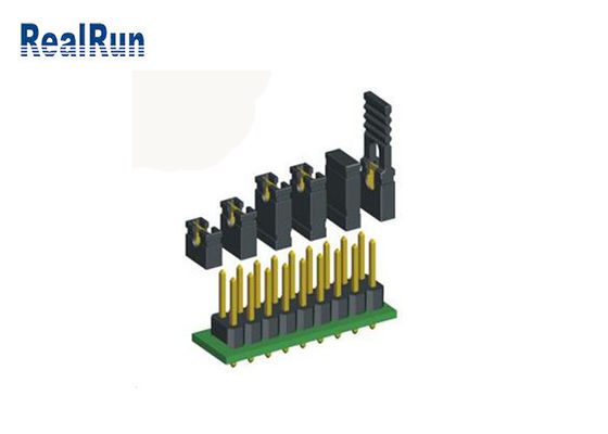 Πίσσα 2.54mm συνδετήρας PBT UL94V-0 αλτών ΚΑΠ επιγραφών καρφιτσών
