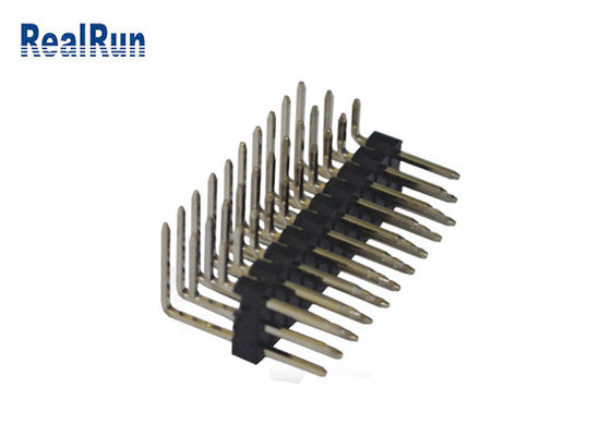 Η επιφάνεια PBT 2.54mm τοποθετεί τον αρσενικό συνδετήρα τρία επιγραφή καρφιτσών υπόλοιπου κόσμου