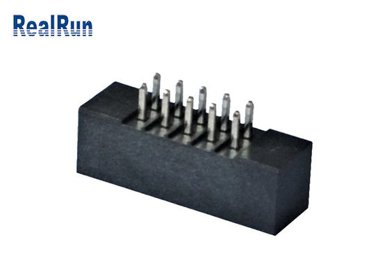 UL94V-0 2.54mm επιγραφή 18 συνδετήρας καρφιτσών 26 PA6T PBT κιβωτίων ΕΜΒΎΘΙΣΗΣ πισσών