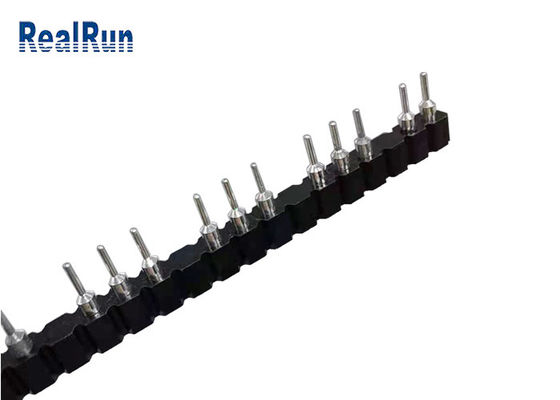 Πίσσα 2.54mm 180 ευθεία καρφίτσα επιγραφών UL94V-0 1*30 καρφιτσών βαθμού
