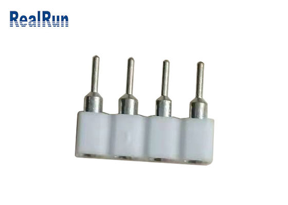 χρυσός 1000V RMS θηλυκός τελικός συνδετήρας 1 2.54mm εμβύθιση υπόλοιπου κόσμου 4P