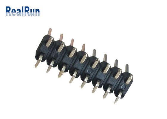 SGS PA6T 16 διπλή πίσσα 2.54mm UL94V-0 υπόλοιπου κόσμου συνδετήρων επιγραφών καρφιτσών