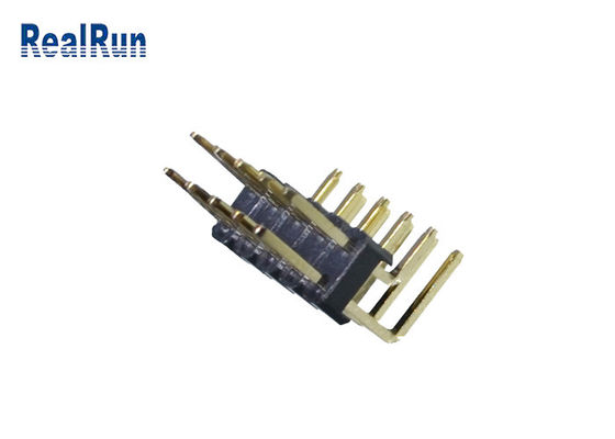 συνδετήρας 2.54mm διπλός υπόλοιπος κόσμος PA6T επιγραφών καρφιτσών 3Amp LCP PBT 1000VAC