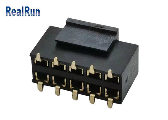 LCP PA6T 30m θηλυκή καρφίτσα ISO9001 συνδετήρων H7.1 SMD 2×5 επιγραφών ωμ